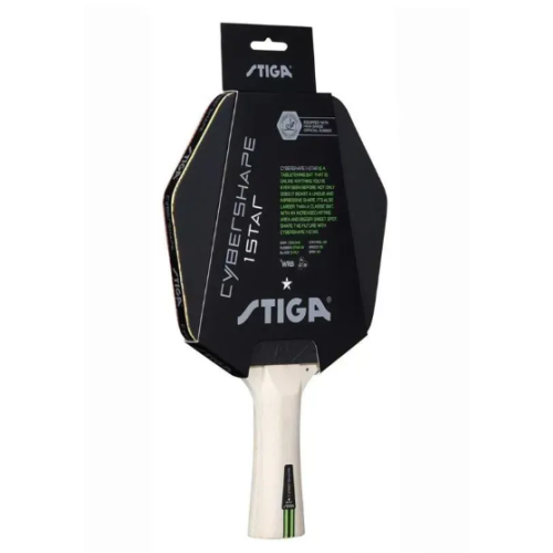 Ракетка для настольного тенниса  Stiga Cybershape 1 Star FL (1211-0906-35) - фото №3